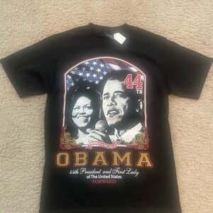 Black Obama Graphic T-Shirt